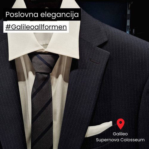 Vrati se poslovnim obavezama u novom elegantnom odijelu s potpisom branda @galileoallformen 

#supernovahrvatska...